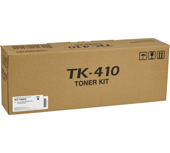 Картридж КИТОнер TK-410, TK-410, черный, 15000 стр, Kyocera KM-1620/2020/1635/1650/2035/2050 KIT-TK410