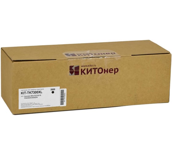 Картридж КИТОнер TK-7300, TK-7300, черный, 20000 стр, Kyocera ECOSYS 4040DN KIT-TK7300XL 1