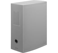Короб архивный Attache на кнопке, 120 мм, пластик, серый песок 2098141