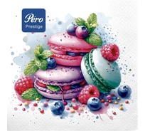 Салфетки бумажные сервировочные Pero Prestige Фантазия, трехслойные, 20 шт 276611