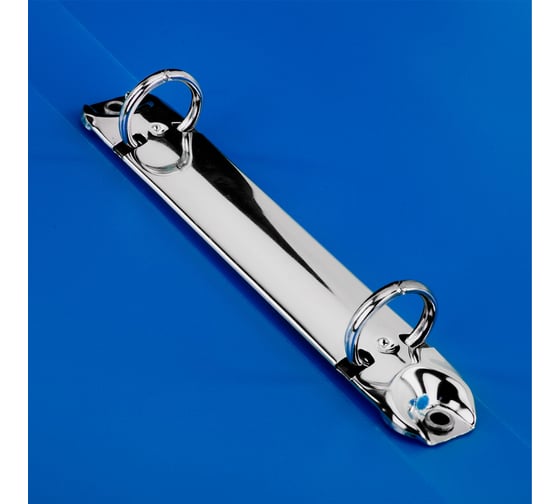 Папка на 2 кольцах BRAUBERG А4 UNIVERSAL, 25 мм, синяя, до 170 листов, 0,5 мм 273030