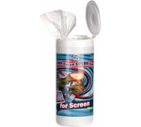 Влажные салфетки ProfiOffice Clean-Stream для экранов, в тубе, 100 шт 19801