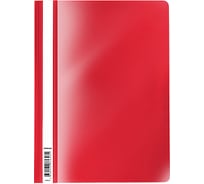 Пластиковая папка-скоросшиватель ErichKrause Fizzy Classic, A4, красный 50006