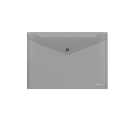 Пластиковая папка-конверт ErichKrause Glossy Classic на кнопке, A4, ассорти 50290