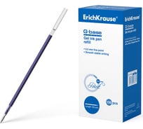 Гелевый стержень ErichKrause 0.5 Standard, 129 мм, синий 39007