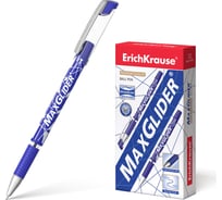 Шариковая ручка ErichKrause MaxGlider, синий 45213