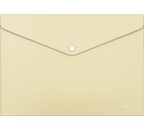 Пластиковая папка-конверт ErichKrause Diagonal Pastel на кнопке, A4, ассорти 50322