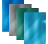 Пластиковая папка-уголок ErichKrause Glossy Ice Metallic, A4, ассорти 53317