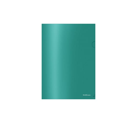 Пластиковая папка-уголок ErichKrause Glossy Vivid, A4, полупрозрачная, ассорти 50160