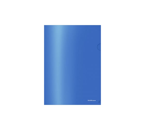 Пластиковая папка-уголок ErichKrause Glossy Vivid, A4, полупрозрачная, ассорти 50160