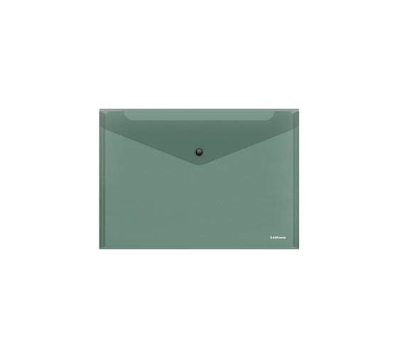 Пластиковая папка-конверт ErichKrause Glossy Classic на кнопке, B5, ассорти 50291