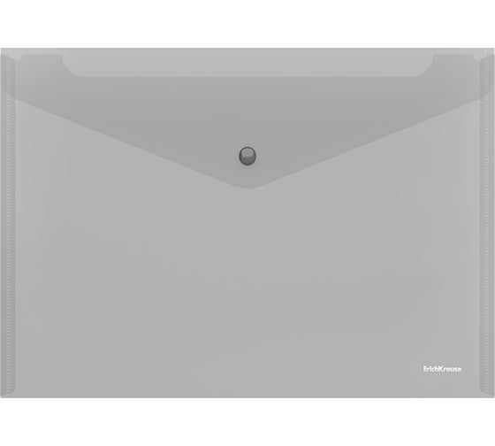 Пластиковая папка-конверт ErichKrause Glossy Classic на кнопке, A4 50259 1