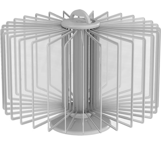 Демосистема настольная VRT ТАЙФУН-03.А4Gr.Gr вращ.серая, 30 серых панелей А4 04157.01 1