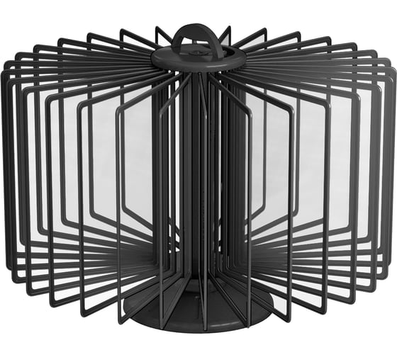 Демосистема настольная VRT ТАЙФУН-03.А4Bk.Bk вращ., черная, 30 черных панелей А4 04167.04 1