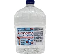 Антисептик для рук NIAGARA Antiseptic Liquid с антибактериальным эффектом 3 л, пэт с крышкой 1031000031