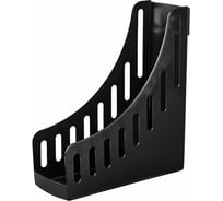 Вертикальный лоток для бумаг BRAUBERG Advanced, 250x100x285 мм, черный 237943