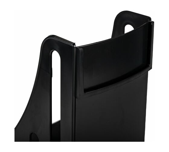 Вертикальный лоток для бумаг BRAUBERG Advanced, 250x100x285 мм, черный 237943