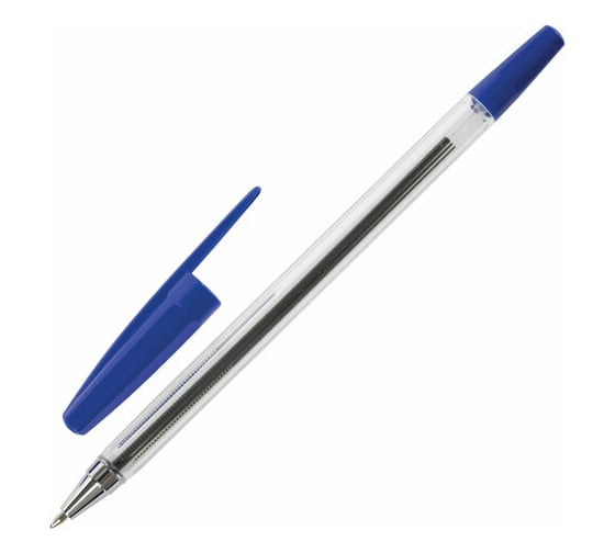 Шариковые ручки BRAUBERG M-500, НАБОР 4 шт, синие, узел 0.7мм, линия письма 0.35 мм 143453