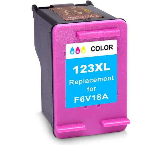 Картридж Solution print HP 123XL (F6V18AE) OEM.ref цветной 357859 1