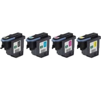 Комплект печатающих головок Solution print HP 11 (C4810A-C4811A-C4812A-C4813A) OEM.ref 354399