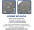 Штамп GRM, цифра 0 (в ромбе) на автоматической оснастке r17тип 039, 8х15 мм, оттиск синий 120900001-039 2