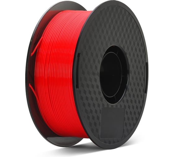 Филамент Crown CM-FILPETG027BR PETG 1.75 1кг ярко красный CM000003754