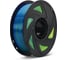 Филамент Crown CM-FILPLASD021BRG PLA Silk тройной 1.75 1кг синий-красный-зеленый CM000003748 2
