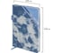 Блокнот BRAUBERG А5 135x210мм Denim, ткань/экокожа, резинка, держатель, 80л, клетка, голубой 117138 3
