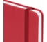 Блокнот BRAUBERG А5 135x212мм Edge, под кожу, резинка, держатель, 80л, клетка, красный 117147 5