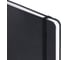 Блокнот BRAUBERG А5 135x212мм Edge, под кожу, резинка, держатель, 80л, клетка, черный 117145 5