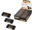 Ластик BRAUBERG GOLDEN BLACK, КОМПЛЕКТ 30 шт., 50x24x10мм, прямоугольный, картон.держатель, ЭКО-ПВХ, ассорти 272728 1