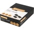 Ластик BRAUBERG GOLDEN BLACK, КОМПЛЕКТ 30 шт., 50x24x10мм, прямоугольный, картон.держатель, ЭКО-ПВХ, ассорти 272728 8