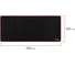 Коврик для мыши и клавиатуры большой SONNEN BLACK TITAN XXL 900x400x3мм, черный, 513959 3