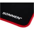 Коврик для мыши и клавиатуры большой SONNEN BLACK TITAN XXL 900x400x3мм, черный, 513959 4