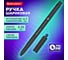 Ручка шариковая масляная BRAUBERG BLACK PEN, синяя, 12 шт., игольчатый узел 0,7 мм, линия 0,35 мм, 144325 2