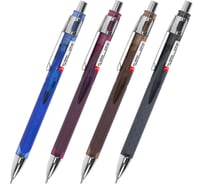 Ручка шариковая автоматическая с грипом BRAUBERG STYLE RT, синяя, 12 шт., 0,7 мм, линия 0,35 мм, 144324