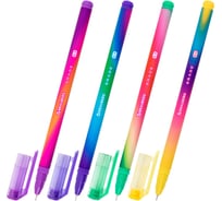 Ручка гелевая BRAUBERG GRADE NEON, черная, 30 шт., игольчатый узел 0,5мм, линия письма 0,3мм, 144285