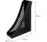 Лоток вертикальный для бумаг BRAUBERG ECO, 240x80x290 мм, сетчатый, черный, 239014 9