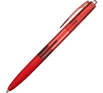 Ручка шариковая автоматическая с грипом ОФИСМАГ PILOT Super Grip G, красная, 12 ШТ., линия 0,21мм, BPGG-8R-F R 144715