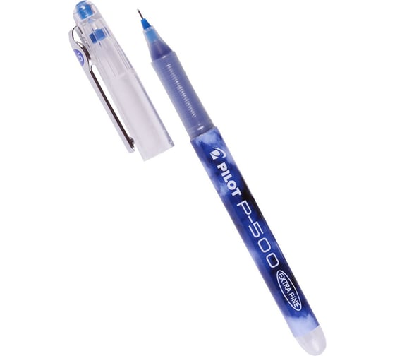 Ручка гелевая ОФИСМАГ PILOT Р-500, СИНЯЯ, увеличенный объем чернил, игольчатый узел, линия 0,3мм, BL-P50 L 144705 1