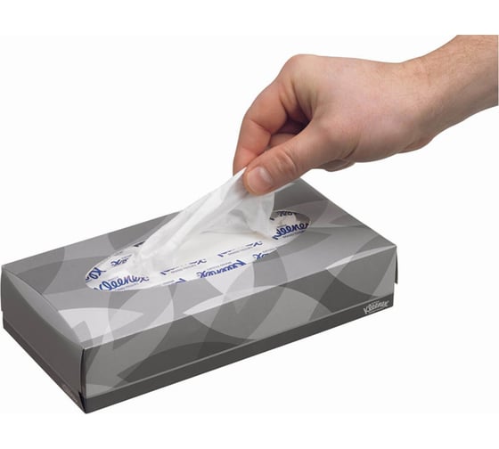 Салфетки для лица Kimberly-Clark Kleenex Стандартные белый 8835 1