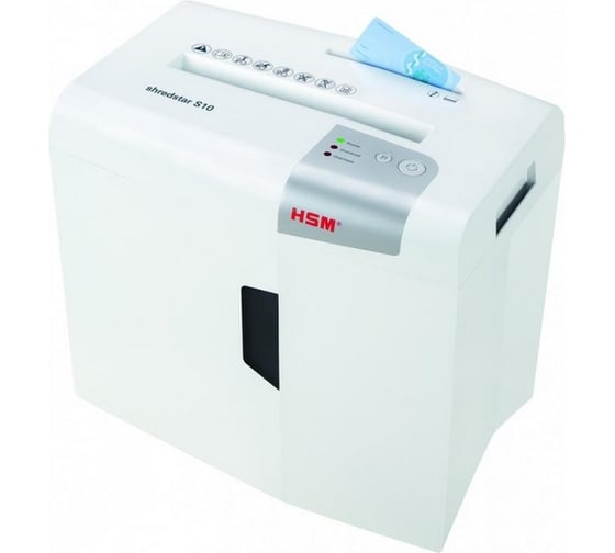 Уничтожитель документов HSM Shredstar S10-6 WHITE 1042121