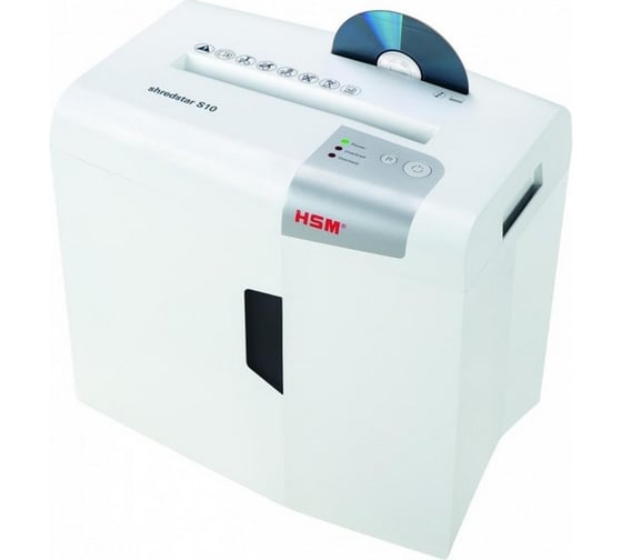 Уничтожитель документов HSM Shredstar S10-6 WHITE 1042121