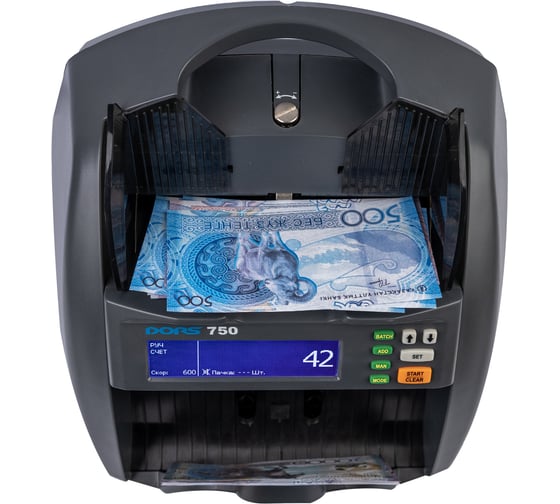 Счетчик банкнот с определением номинала DORS 750 RUS3 SYS-052632