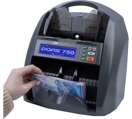 Счетчик банкнот с определением номинала DORS 750 RUS3 SYS-052632