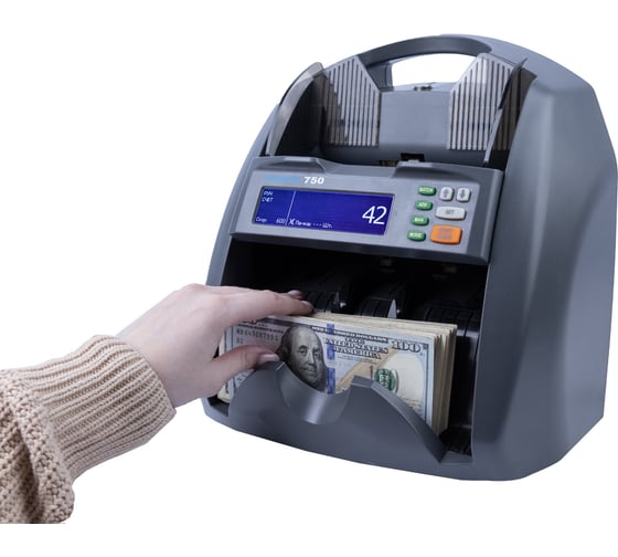 Счетчик банкнот с определением номинала DORS 750 RUS2 SYS-052631