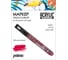 Маркер акриловый PEBEO Acrylic Marker №1 4 мм перо круглое 6 шт. 201508 (205808) красный 470219 1
