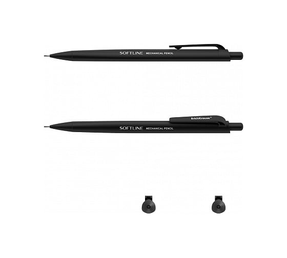 Механический карандаш ErichKrause SoftLine 0.9 мм, НВ 48181