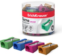 Металлическая точилка ErichKrause Ferro Color, цвет корпуса ассорти 38014