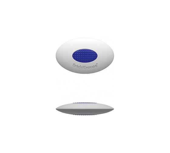 Ластик ErichKrause SmartWay Mini Oval с пластиковым держателем 45533